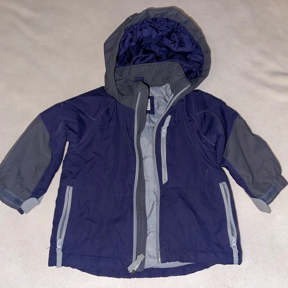 The Children's Place Blue‎ and Gray Coat